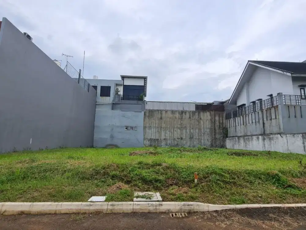 dijual cepat kavling siap bangun di cluster madrid