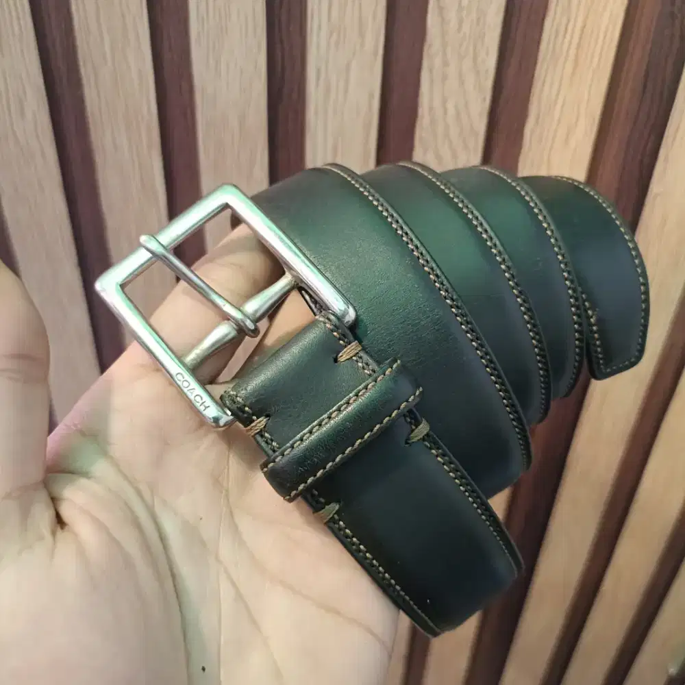 Belt pria coach 28mm authentic