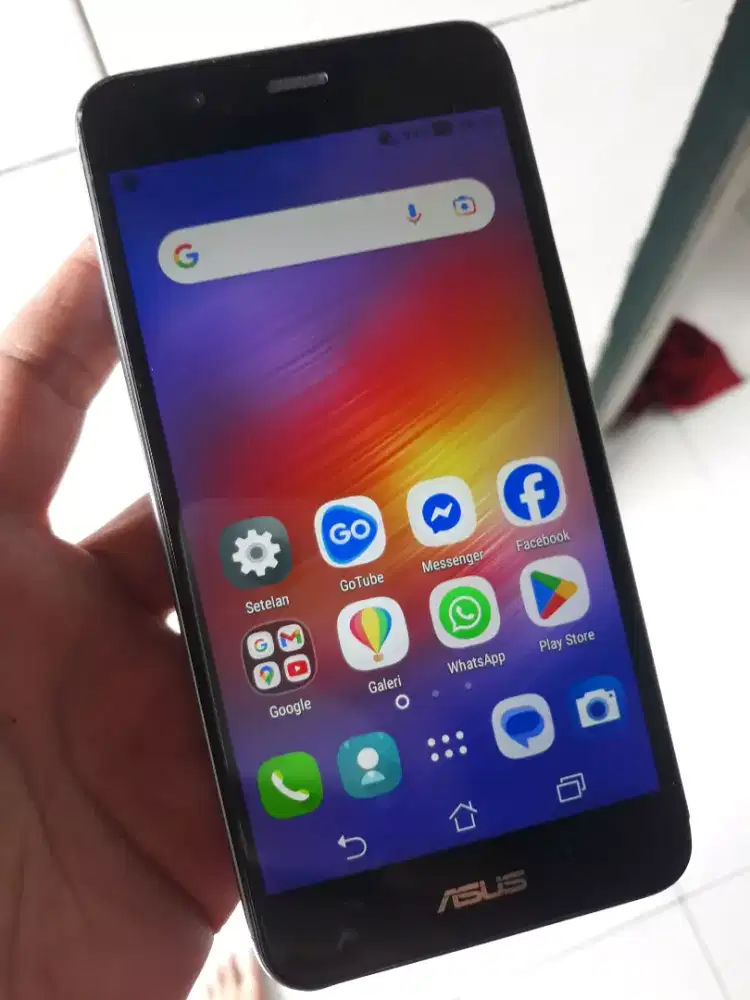 Asus zenfone 3 max 4G 2/16 layar 5.2 inchi silver