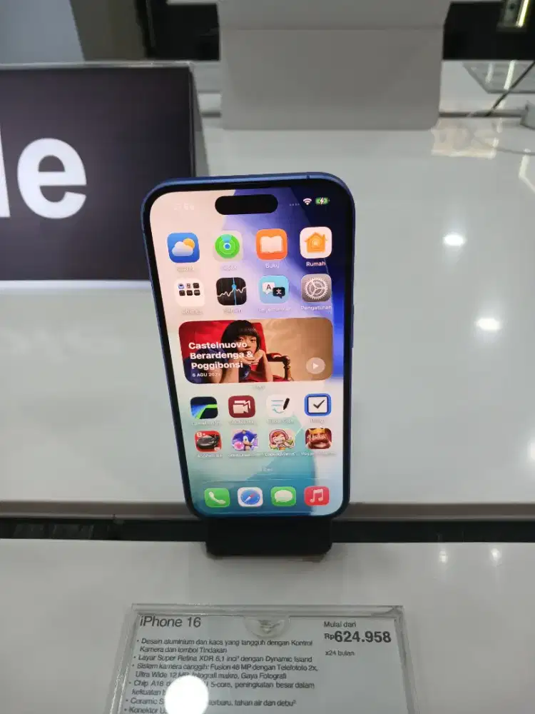 Cicilan tanpa kartu kredit Iphone 16 128