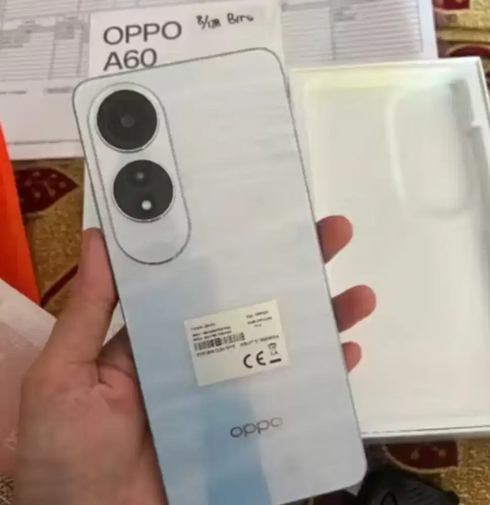 oppo a60 ram 8+4/128