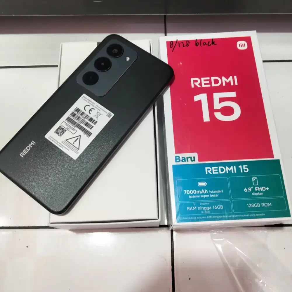 Xiaomi Redmi 15 Ram 8/128 .GB like new