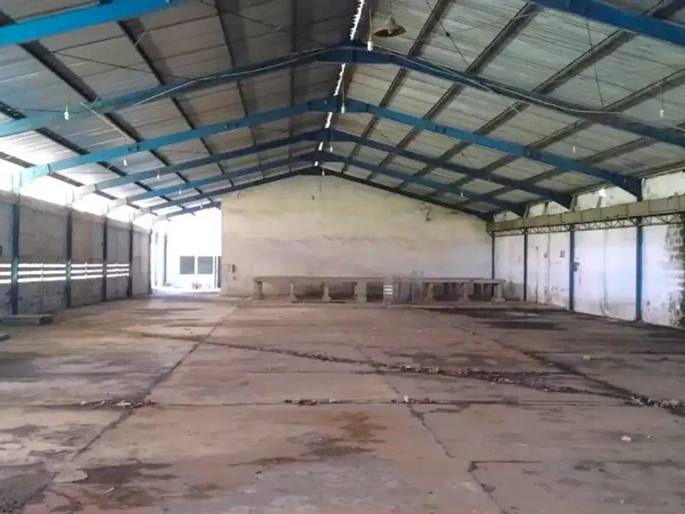 Murah! Dijual Gudang Hitung Tanah 8885m2 SHM Strategis di Batu Ceper Tangerang