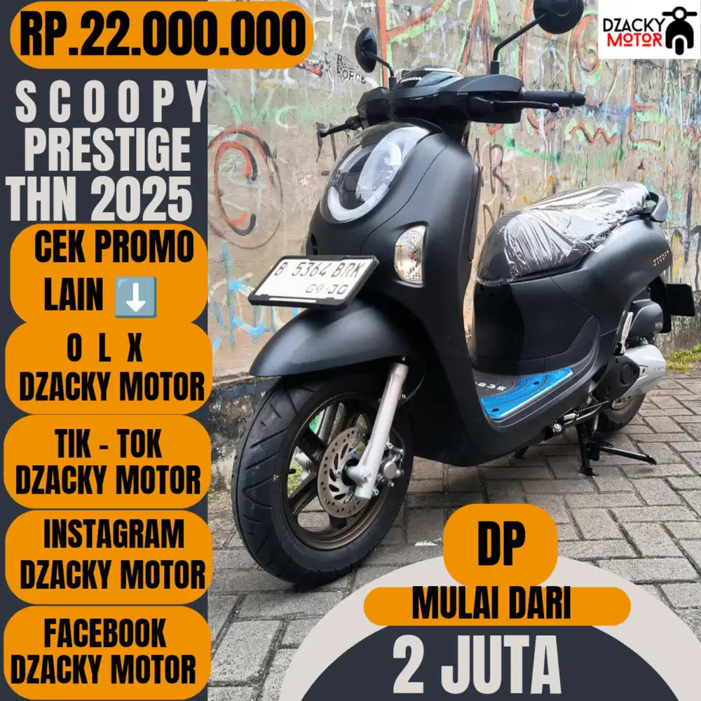 SCOOPY PRESTIGE 2025 SECOND LIKE NEW