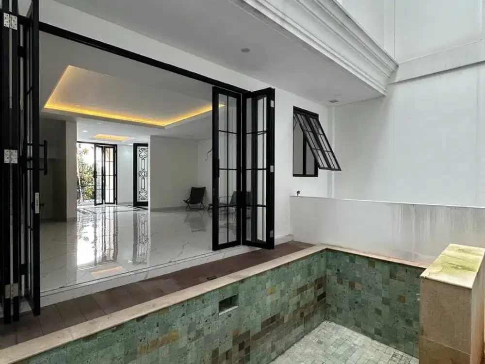 Rumah Baru Modern Classic Design Dalam Perumahan Di Pejaten Jakarta Selatan