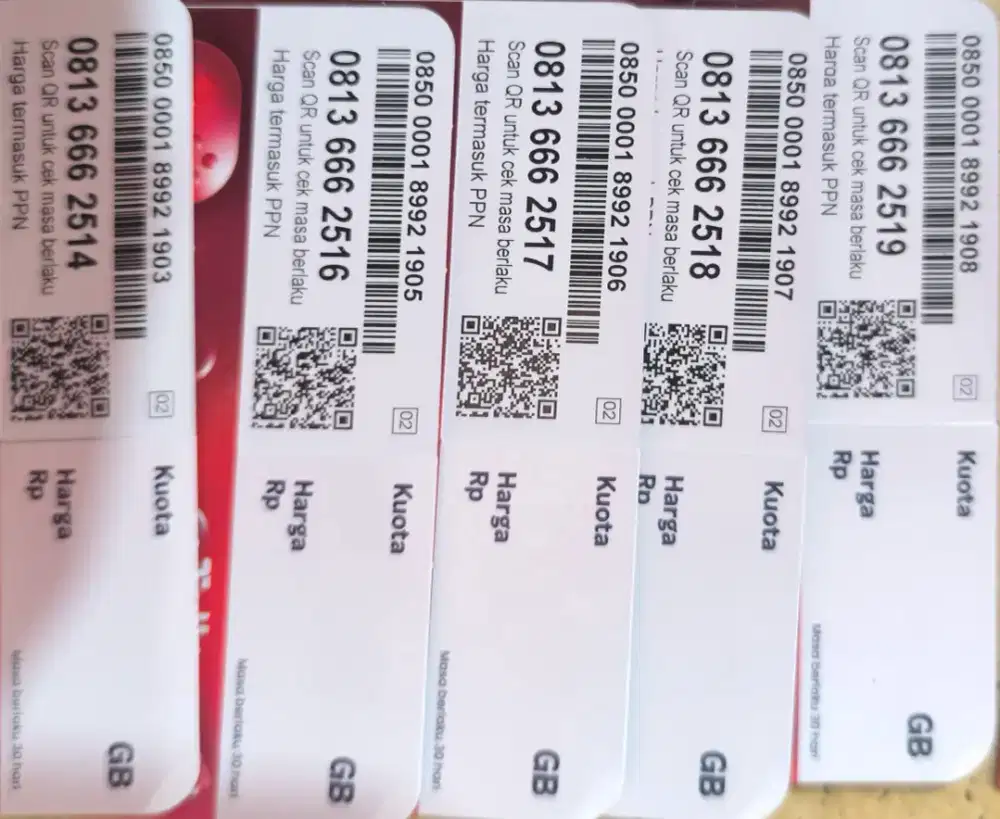 Nomor cantik Telkomsel 11 angka