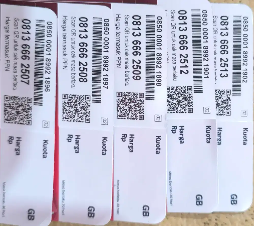 Nomor cantik Telkomsel 11 angka