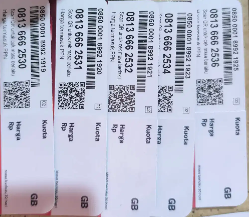 Nomor cantik Telkomsel 11 angka