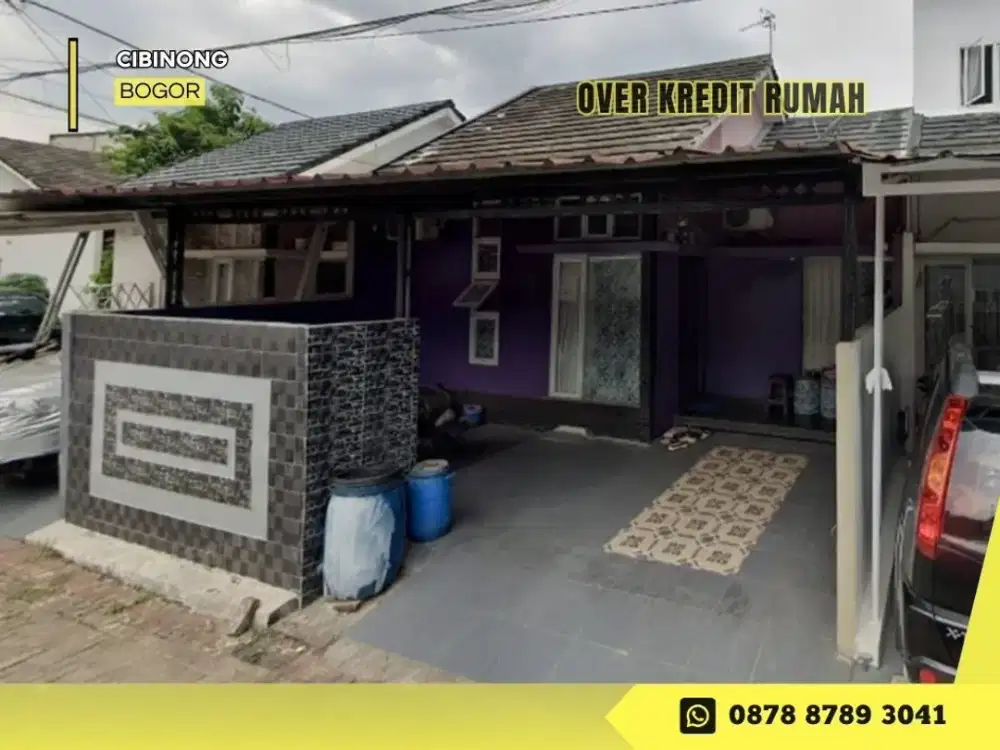 Jual Take Over Rumah 83JT dkt Stasiun KA di Cibinong Green Park Bogor
