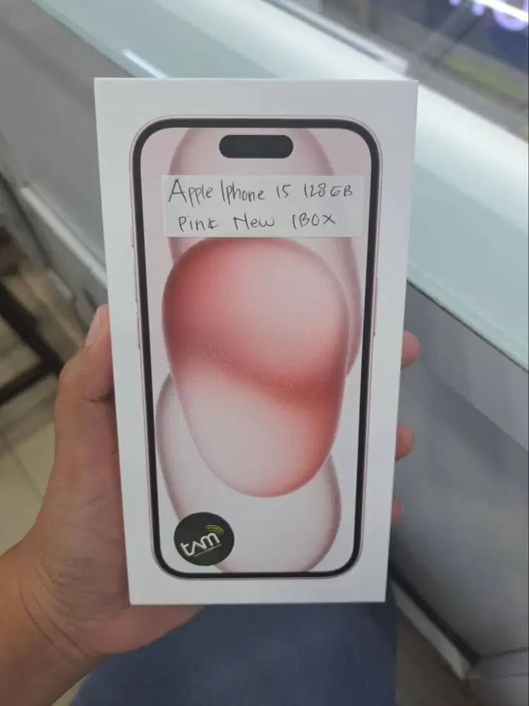 IPhone 15 128GB Pink New Garansi Resmi IBox