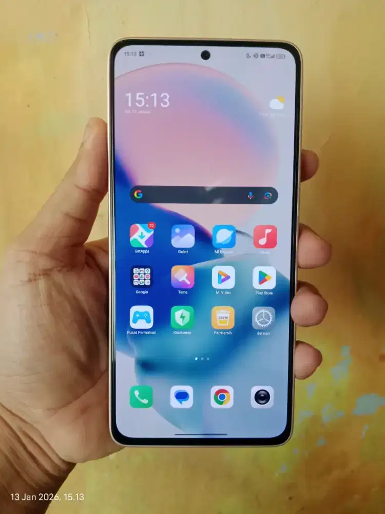 Redmi note 13 Nfc ram 8/256 gb nominus sidik jari dilayar cakep