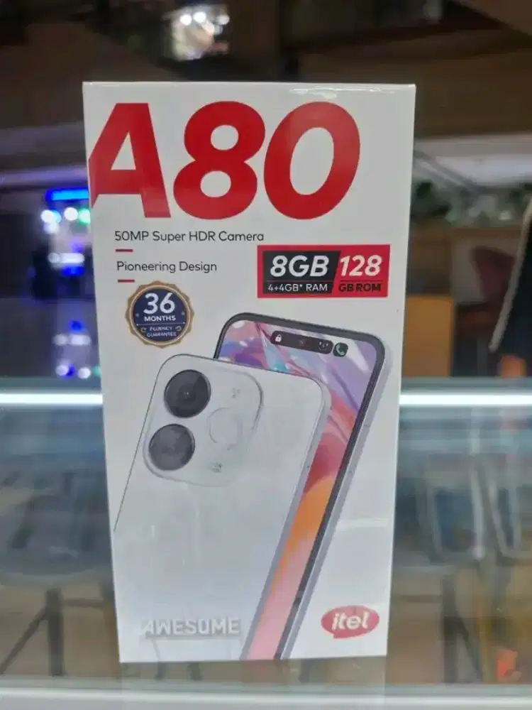 Itel A80 8/128 garansi resmi