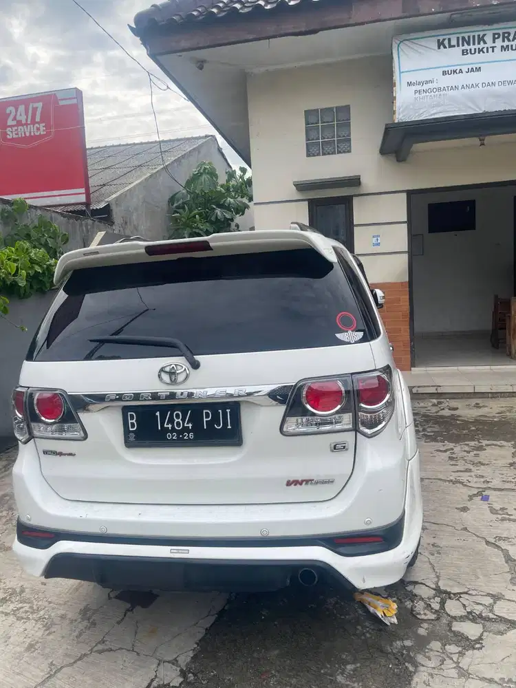 Toyota Fortuner VNT TRD Sportivo 2014 AT Diesel - Low KM - Pajak Panja