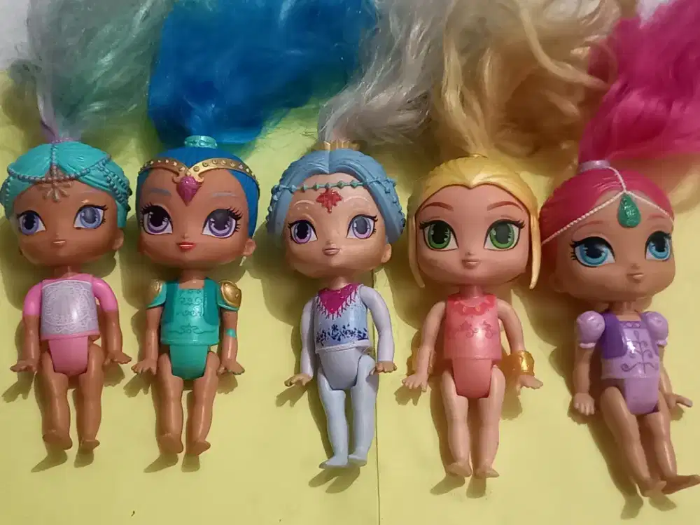 Shimmer & Shinne By Mattel ada 5pcs kind Baik