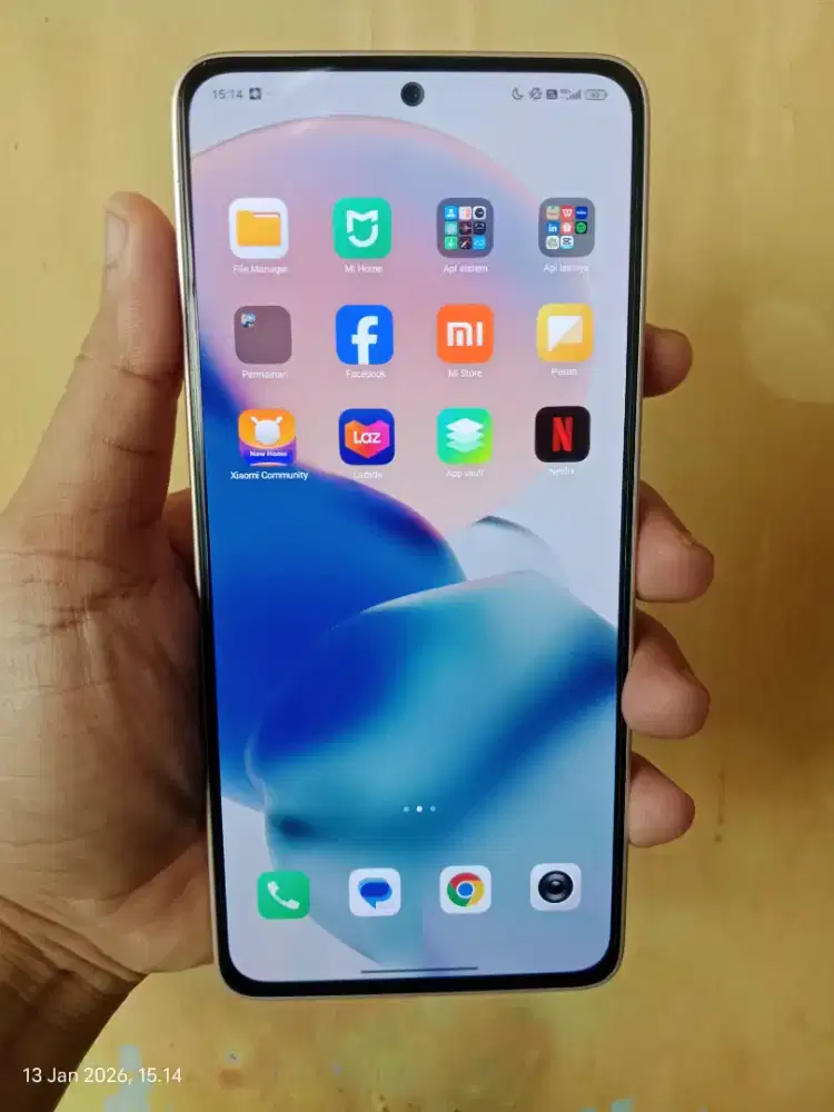 Redmi Note 13 Ram 8/256 gb Nfc nominus orian sidik jari dilayar