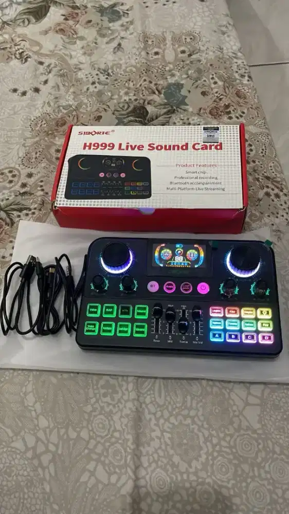 Soundcard siborie H-999 bluetoth gress BNOB(Brand new out box)