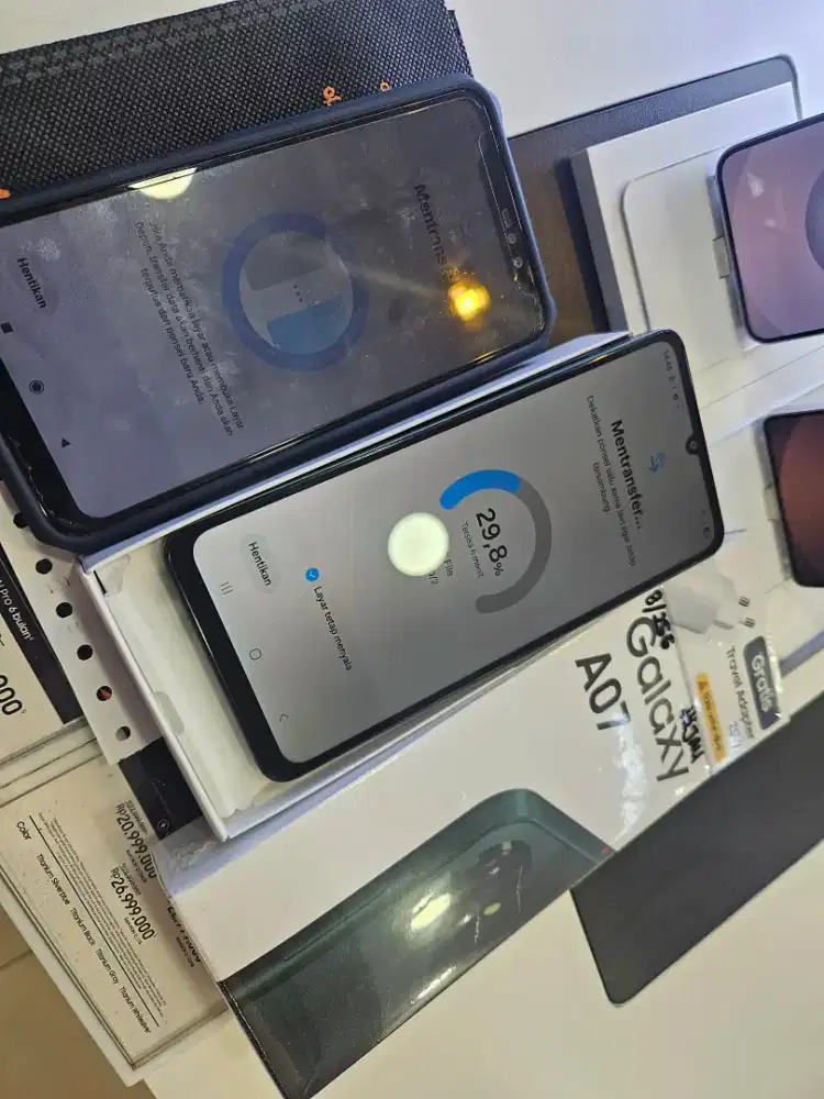 SAMSUNG GALAXY A07 8/256 GARANSI 1 TAHUN FREE TRAVEL ADAPTER 25W