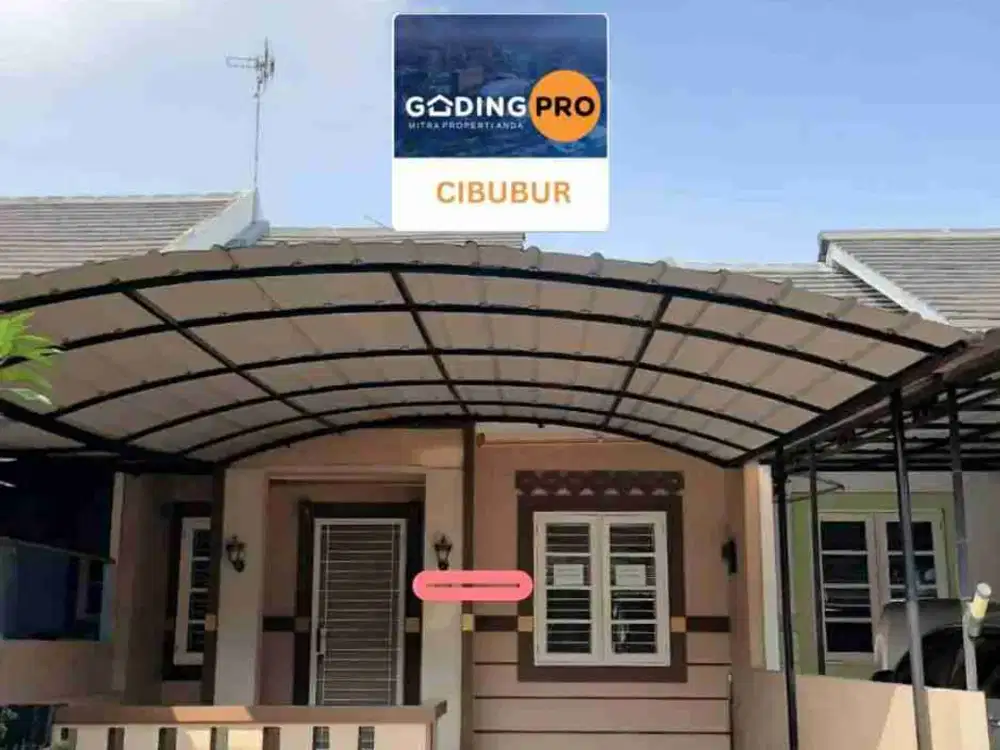 Jual Murah Rumah Siap Huni Kota Wisata Cibubur