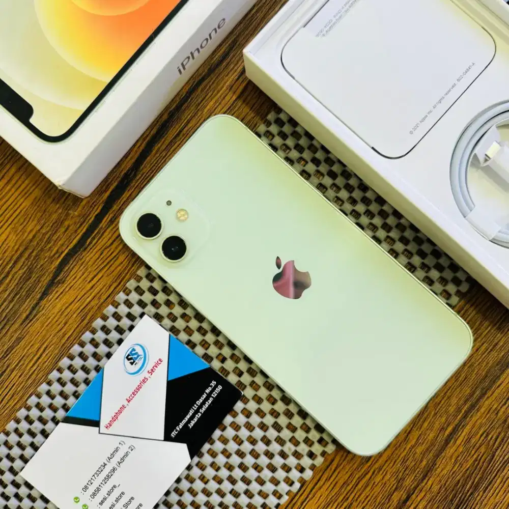 Iphone 12 128gb ex inter sinyal On pemakaian lama murah !!
