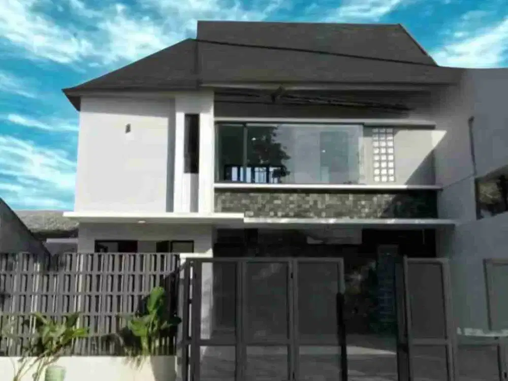Rumah Baru siap huni dekat dengan stasiun dan tol dilokasi aman dan nyaman