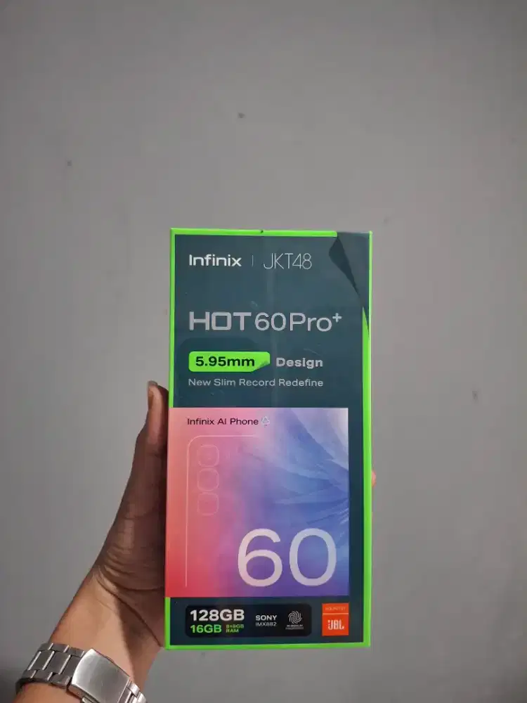 INFINIX HOT 60 PRO+ RAM 8/128 GB GARANSI RESMI