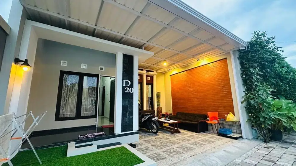 Rumah 1 lantai full bangunan