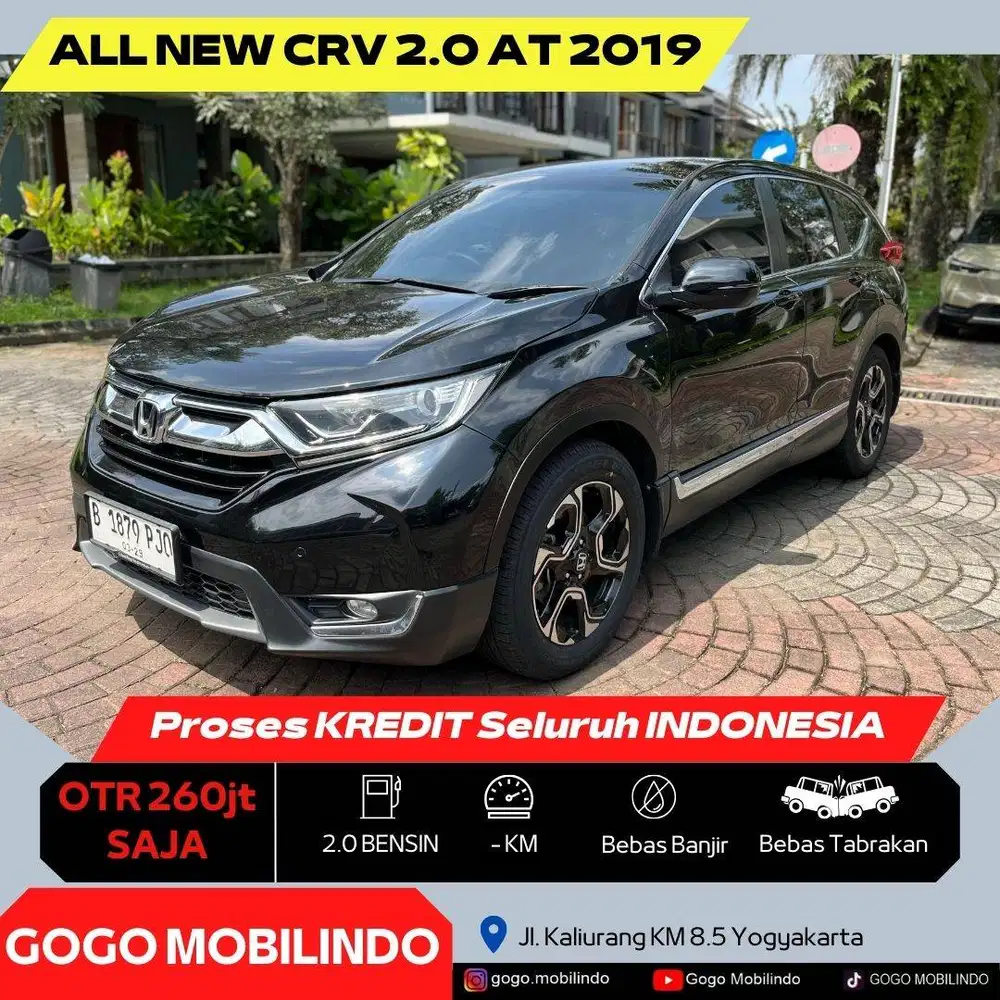 Honda All New CRV Matic 2019 DP Minim Bisa Kredit Santafe