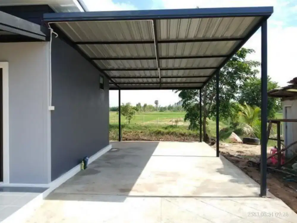 Kanopi Baja ringan atap spandek