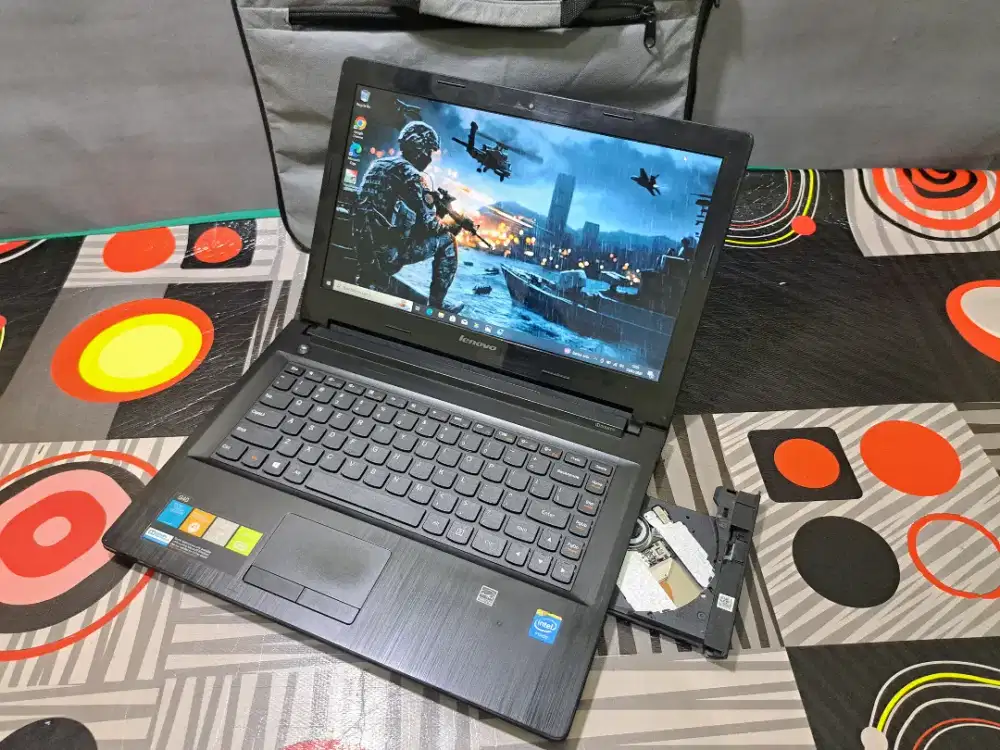 Lenovo G40 slim ram 4 hdd 500 gb lancar jaya