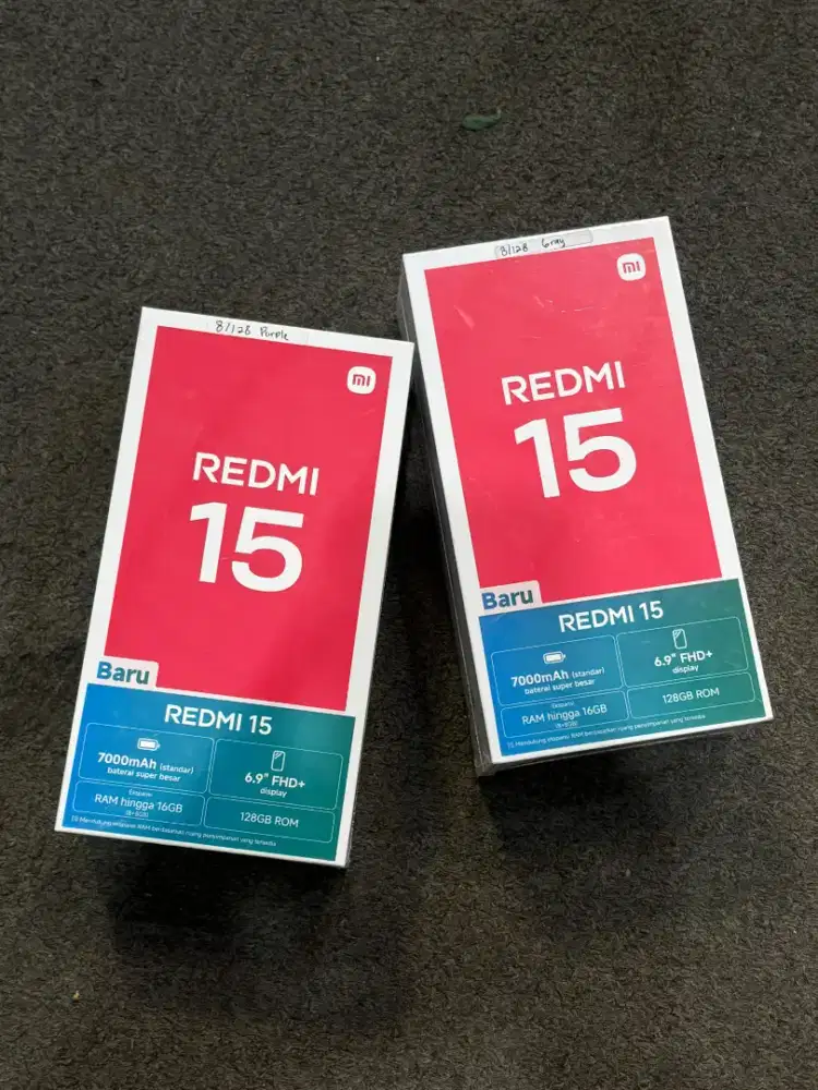 REDMI 15 8/256 GB