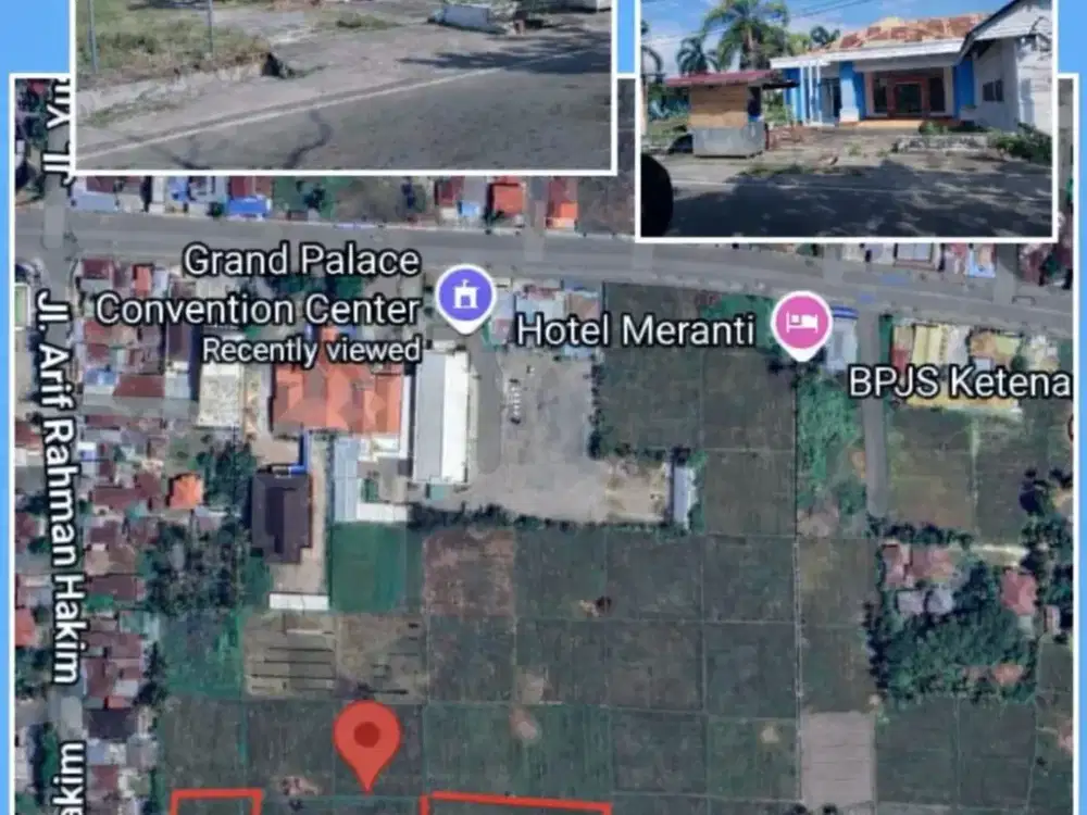 Dijual lahan strategis 1,4 ha jalan utama arif rahman hakim Gorontalo strategis cocok untuk hotel spbu rumah sakit