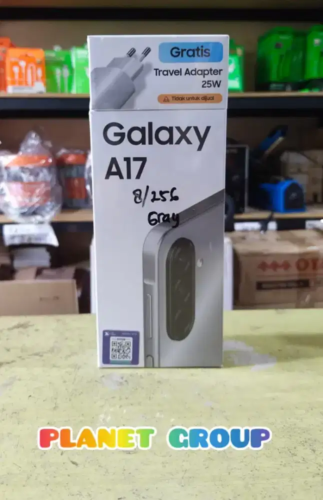 Samsung A17 4G up to 16/256GB jaminan resmi 12 bulan