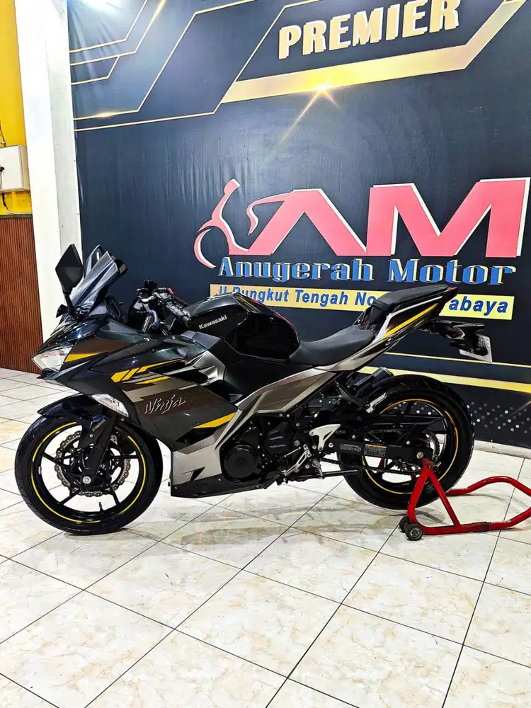 Dp 7jt an Kawasaki New Ninja 250 FI ABS Keyles TH 2022 odo 7rb gaspol