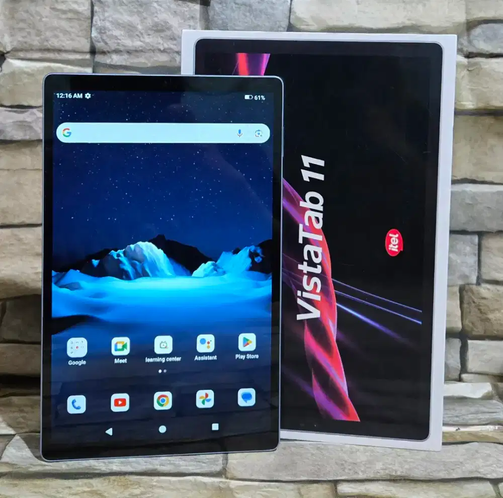 Itel Vista Tab 11 4/128 4G Fullset Segel Normal Mulus 98% Garansi
