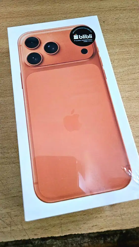 Jual iPhone 17 Pro Max 256GB Orange BNIB