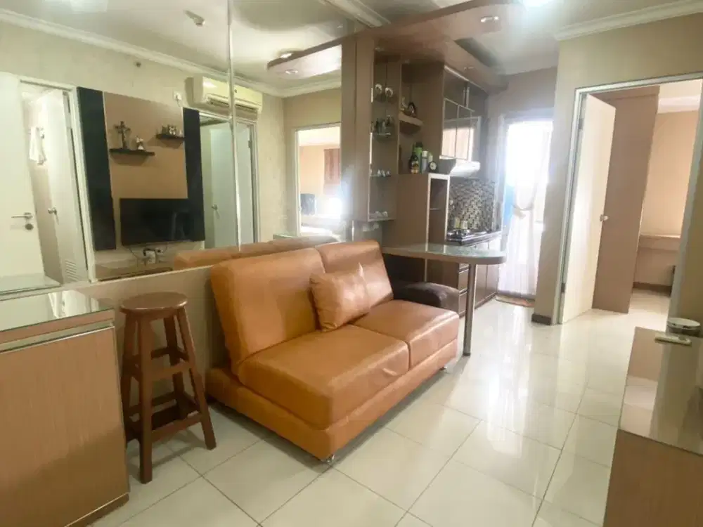 Disewakan Apartemen green bay pluit, 2 kamar tidur full furnished siap huni View Kolam