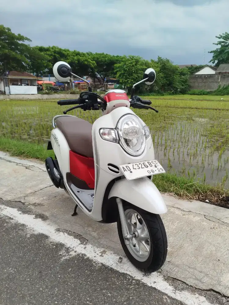Scoopy stylish putih
