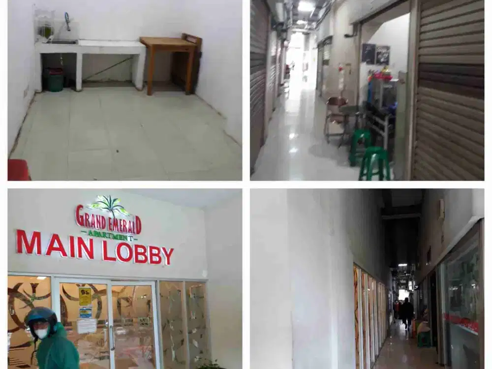 Disewakan ruang usaha/kios di Apartemen Grand Emerald