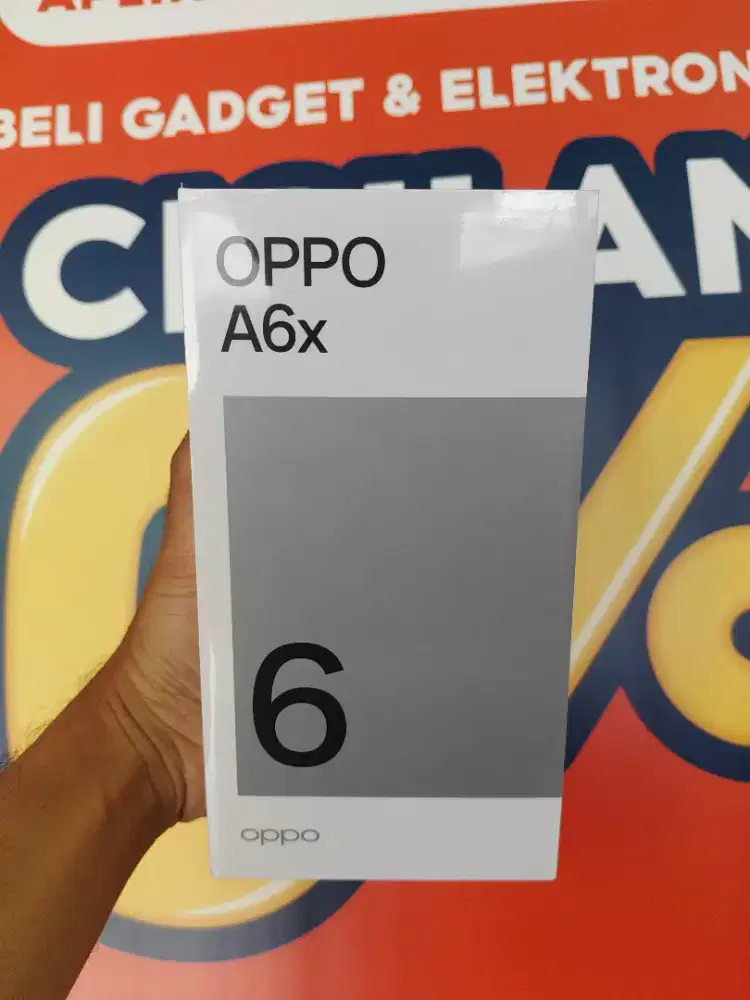 OPPO A6X 6/128 BARU