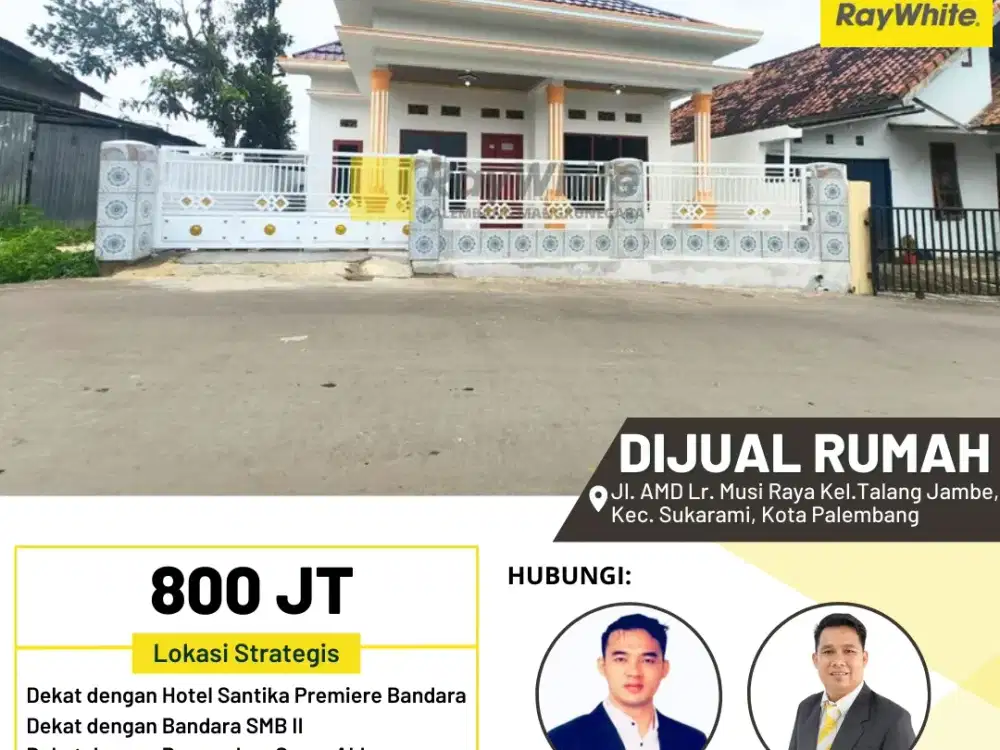 Dijual Rumah Murah di Kota Palembang