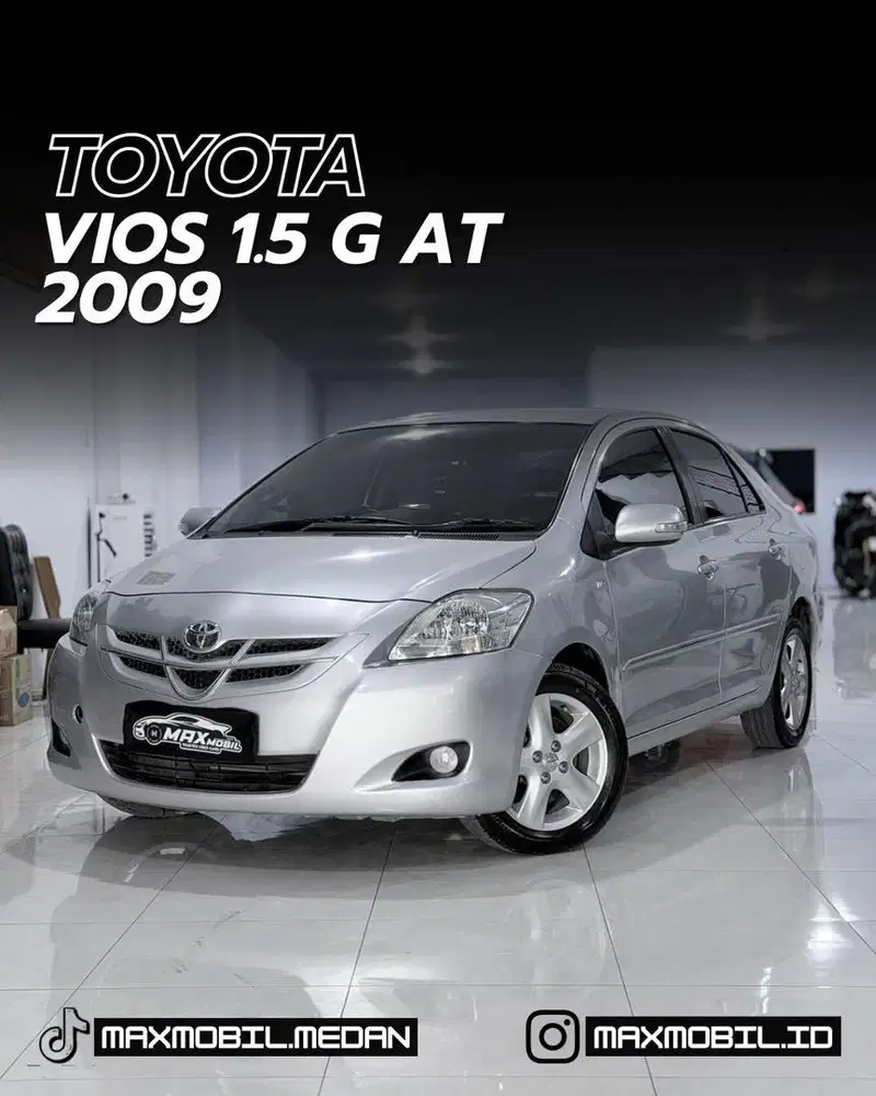 [ODO 58RB‼️] TOYOTA VIOS 1.5 G AT 2009 pemakaian 2010