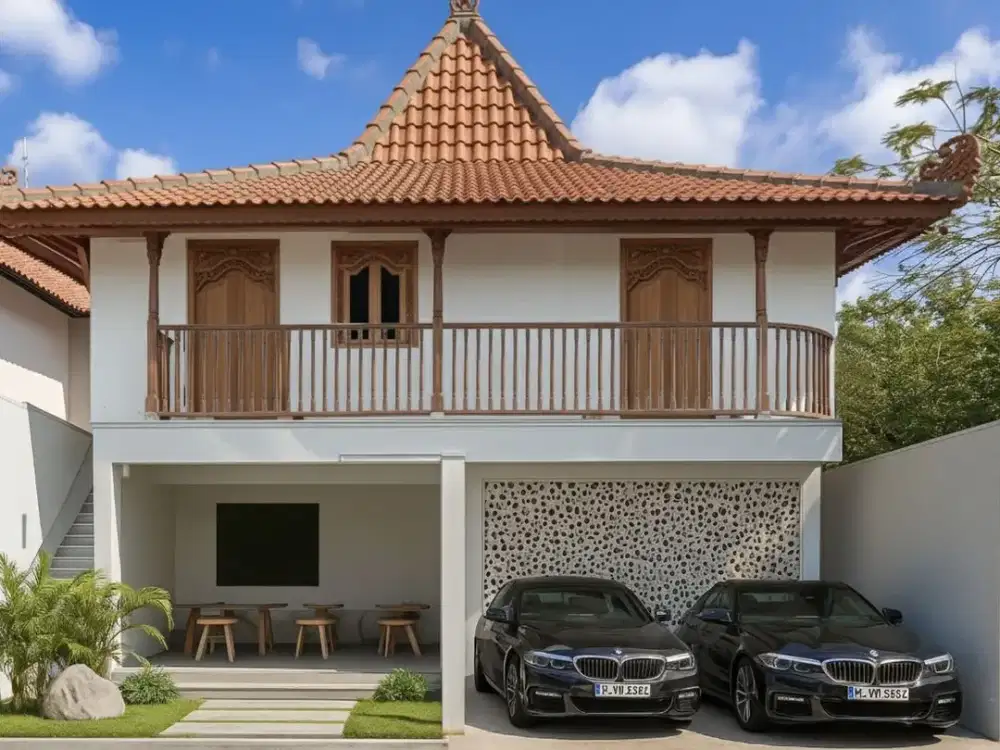 ELEGANT MODERN JOGLO VILLA WITH ICONIC GWK VIEW