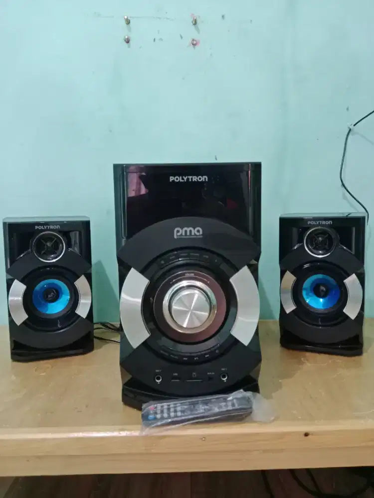 POLYTRON PMA9527 Sound Active Speaker Bloototh KARAOKE FAMILY