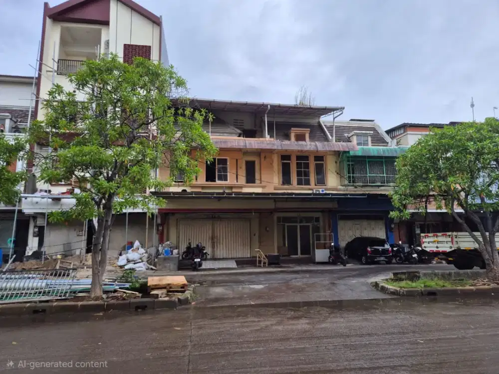 Ruko Gandeng Ada Lift dekat Pintu TOL Kapuk Cengkareng  Jakarta Barat