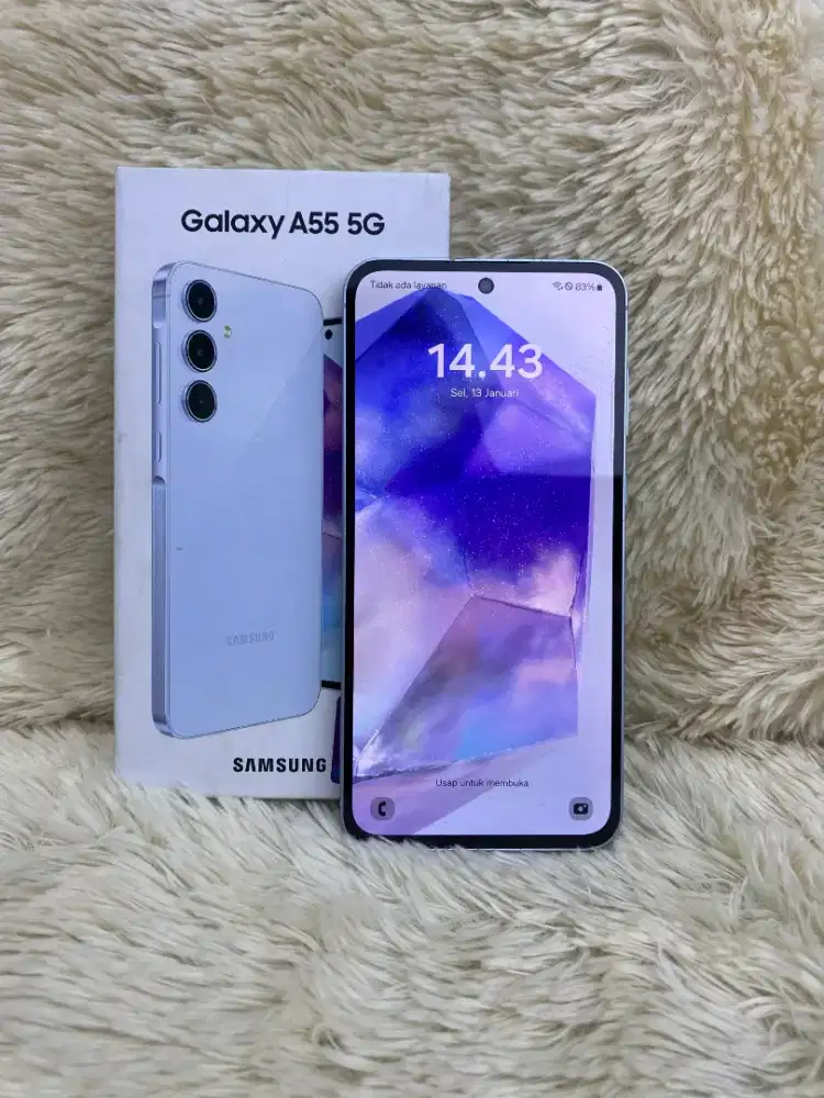 Samsung A55 5G 12/256Gb Blue fullset original#3Gcom
