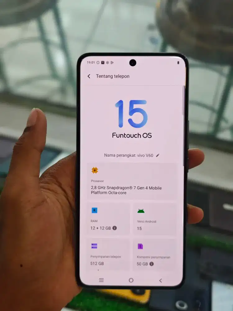 Vivo v60 5G 12/512 mulus Likenew