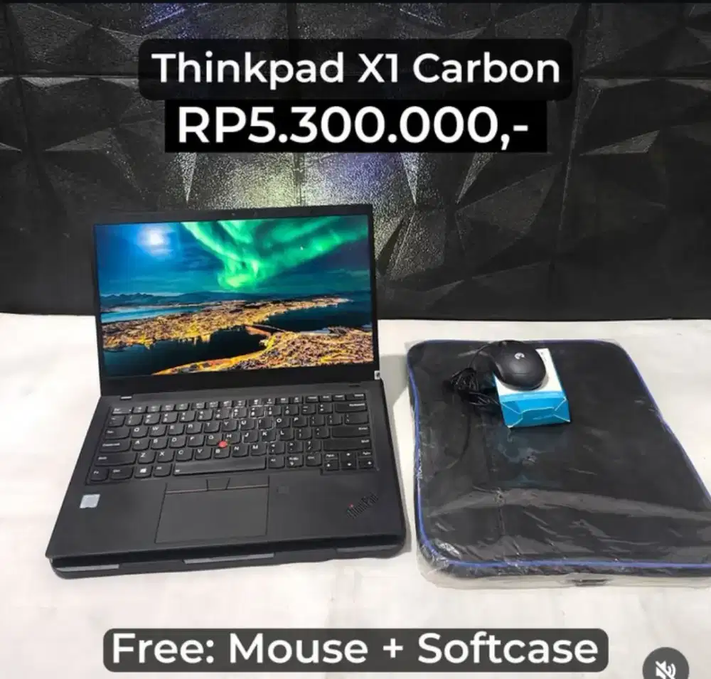 JUAL Laptop Lenovo Thinkpad X1 Carbon