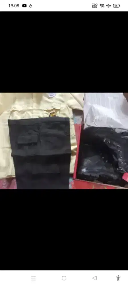 di jual seragam pdL satpam beserta sepatu