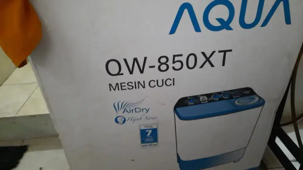 Edisi dapet mesin cuci baru