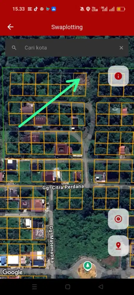 Tanah kavling reformasi untan gang matematika